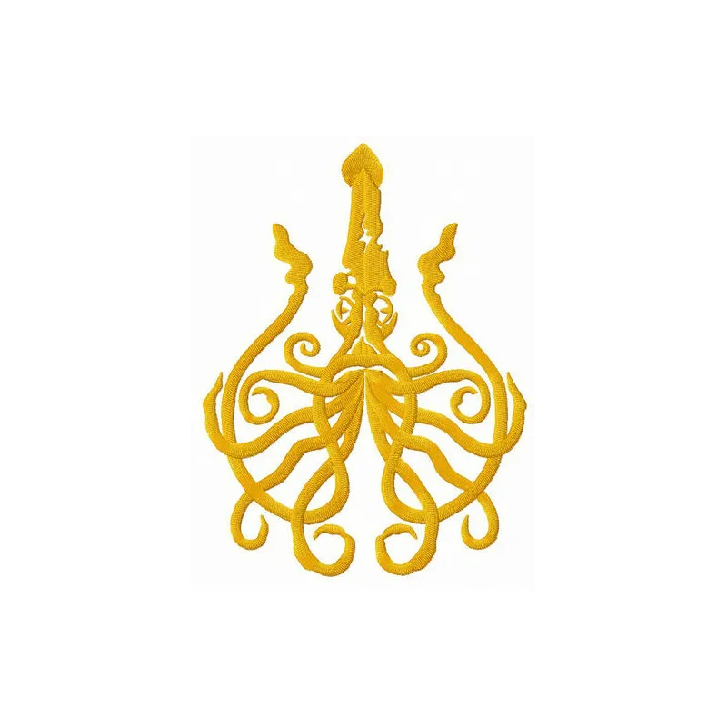 Greyjoy logo embroidery design inspired by Game of Thrones, showcasing the iconic sigil for your stitching projects.