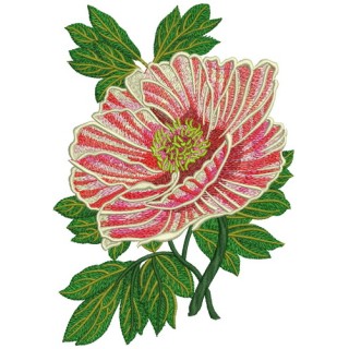 Peony Lollipop embroidery design - Embroidery Design