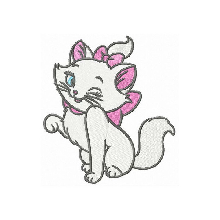 Marie coquette embroidery design - Embroidery Design