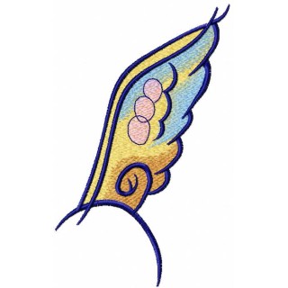 Big wing embroidery design - Embroidery Design