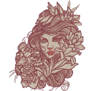 Dangerous friendship embroidery design - Embroidery Design