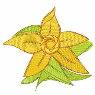 Small daffodil 2 embroidery design - Embroidery Design