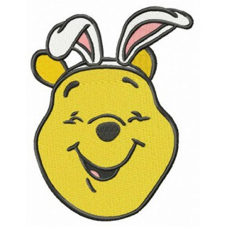 Pooh the bunny embroidery design - Embroidery Design