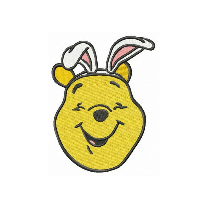 Pooh the bunny embroidery design - Embroidery Design