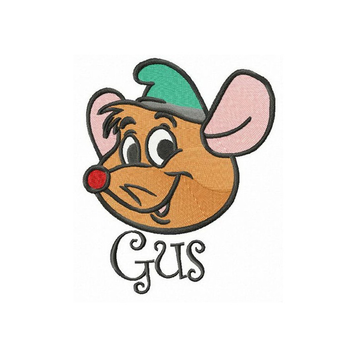 Gus embroidery design - Embroidery Design