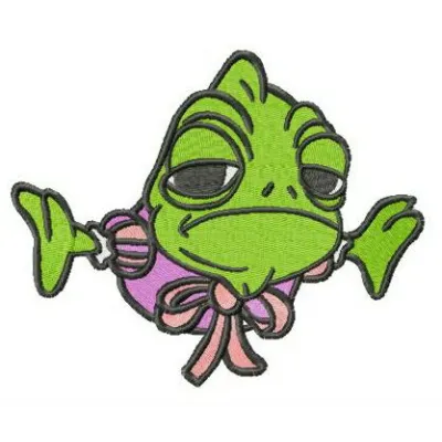 Embroidery design featuring Tangled's Rapunzel and Flynn Rider for girls' clothing projects.