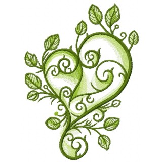 Spring love embroidery design - Embroidery Design