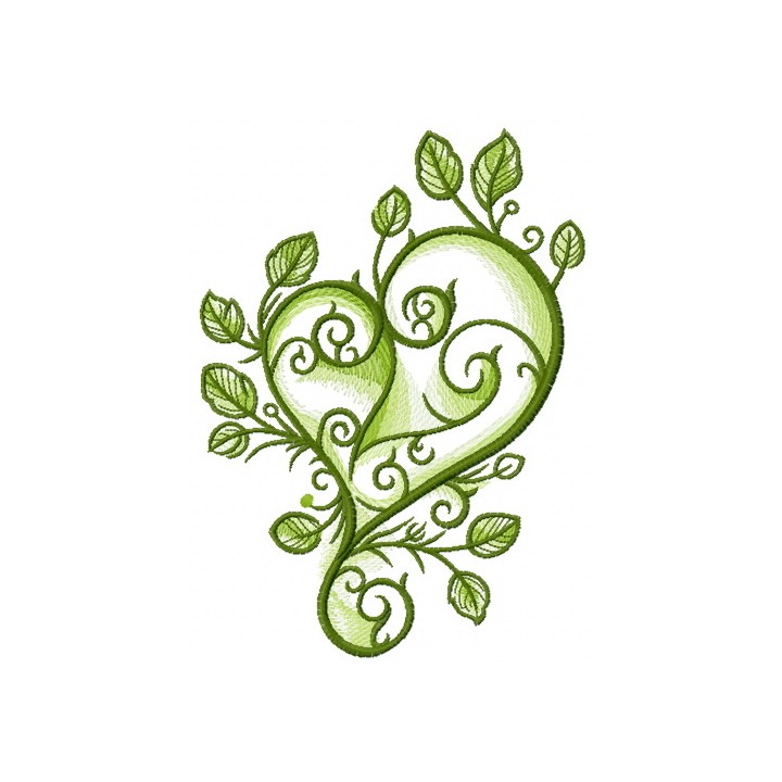 Spring love embroidery design - Embroidery Design