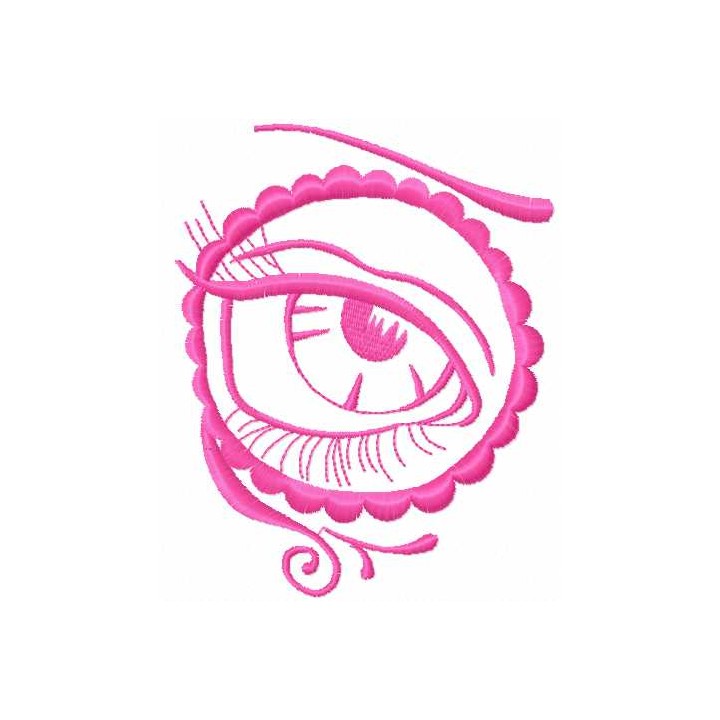 Fashion look 3 embroidery design - Embroidery Design