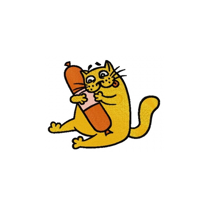My sausage embroidery design - Embroidery Design