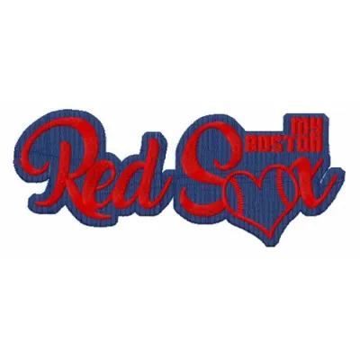 My Boston Red Sox embroidery design showcasing the iconic team logo for creative stitching projects.