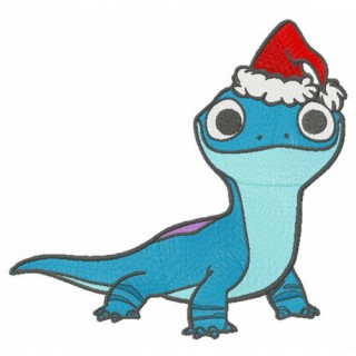 Merry Christmas Bruni embroidery design - Embroidery Design