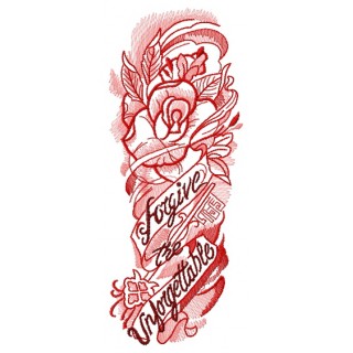 Forgive the unforgettable embroidery design - Embroidery Design