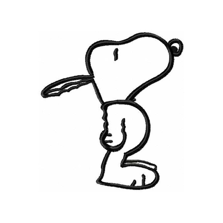 Snoopy embroidery design - Embroidery Design
