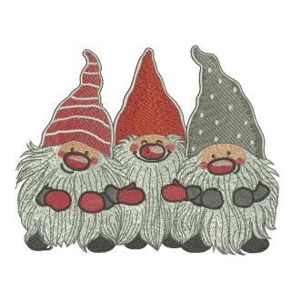 Dwarves 2 embroidery design - Embroidery Design