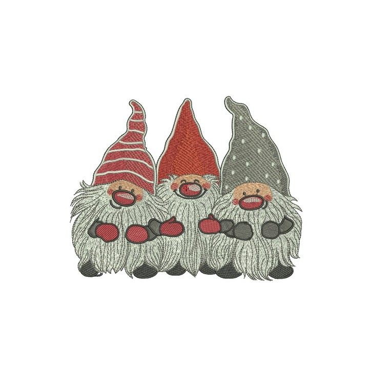 Dwarves 2 embroidery design - Embroidery Design