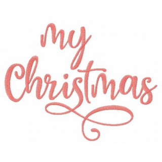 My Christmas embroidery design - Embroidery Design