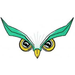 Owl eyes 7 embroidery design - Embroidery Design
