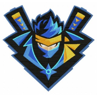 Ninja Fortnite embroidery design - Embroidery Design