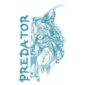 Preview of Bobcat half muzzle embroidery design featuring intricate woodland animal details.