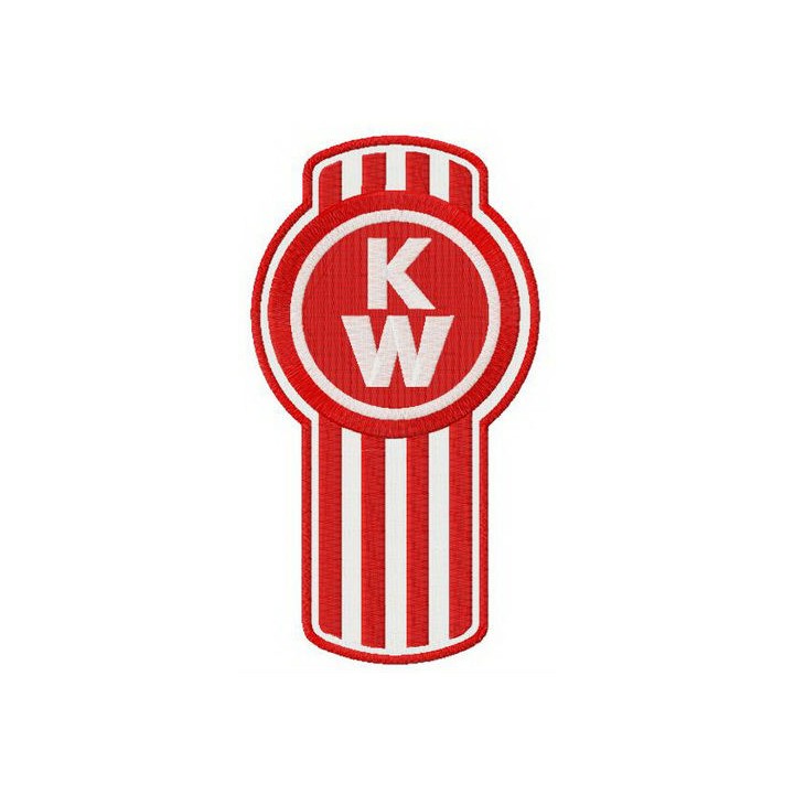 Kenworth alternative logo embroidery design - Embroidery Design
