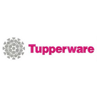 Tupperware alternative logo embroidery design - Embroidery Design