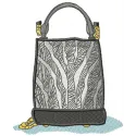 Preview of women's fashion bag embroidery design featuring stylish patterns for creative stitching projects.