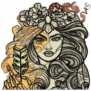 Autumn inspiration embroidery design - Embroidery Design