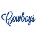 Dallas Cowboys wordmark logo embroidery design for stitching on apparel and accessories like t-shirts and caps.