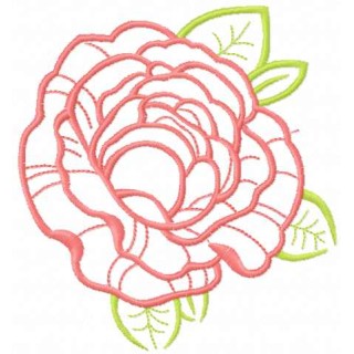 Rose 33 embroidery design - Embroidery Design