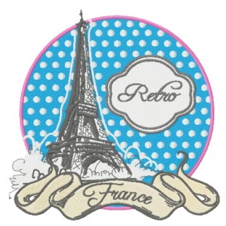 France embroidery design - Embroidery Design