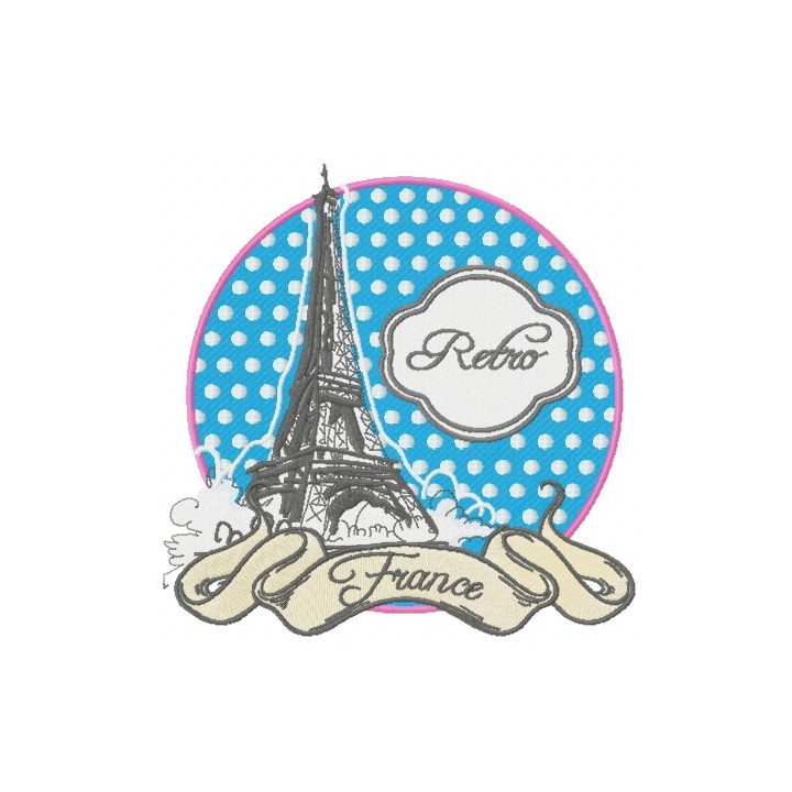 France embroidery design - Embroidery Design