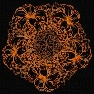 Lily doily embroidery design - Embroidery Design