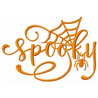 Spooky embroidery design - Embroidery Design