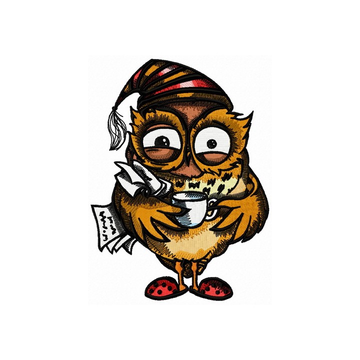 Monday morning embroidery design - Embroidery Design