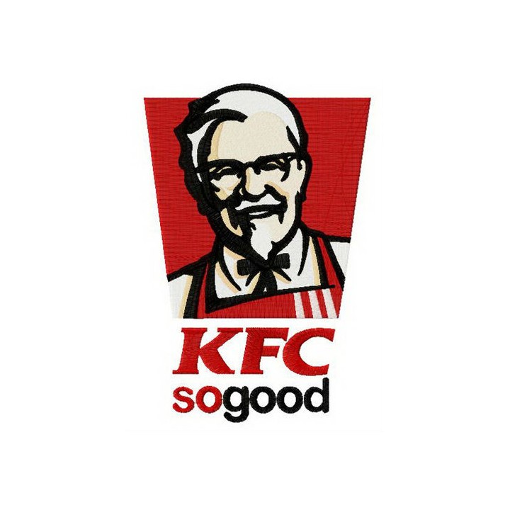 KFC so good embroidery design - Embroidery Design