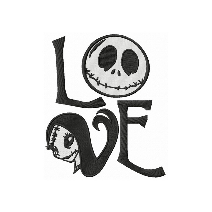 Jack's love embroidery design - Embroidery Design