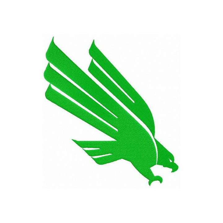 North Texas logo Scrappy embroidery design - Embroidery Design