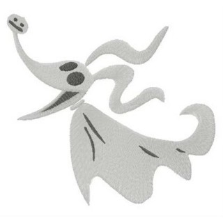 Spooky Zero embroidery design - Embroidery Design