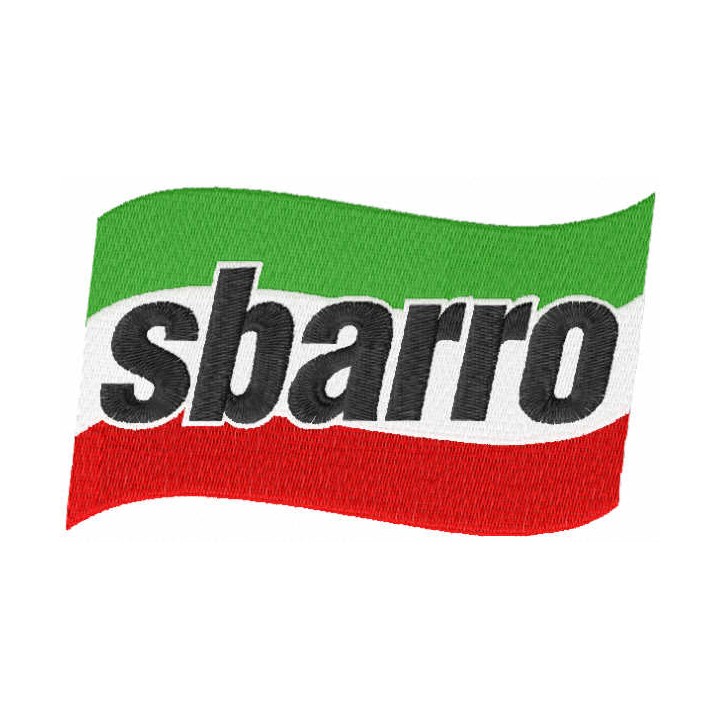 Sbarro classic logo embroidery design - Embroidery Design