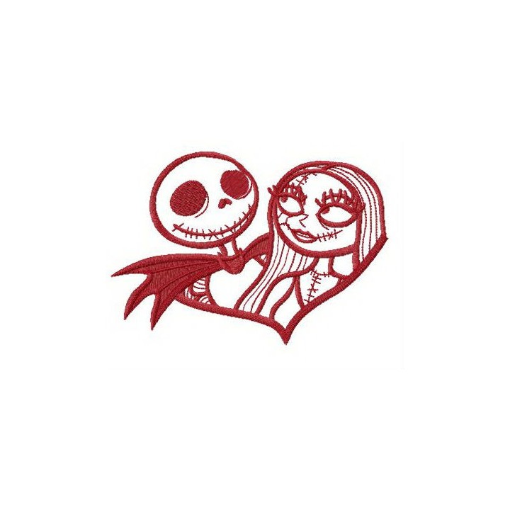 Nightmare love embroidery design - Embroidery Design