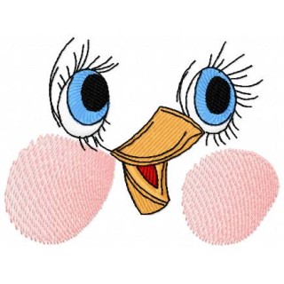 Duck's eyes embroidery design - Embroidery Design