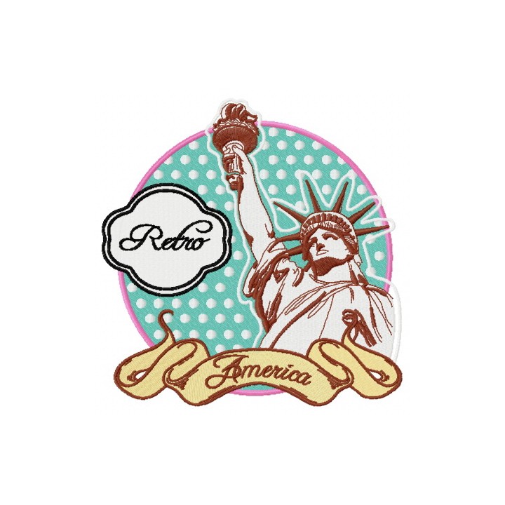 America embroidery design - Embroidery Design