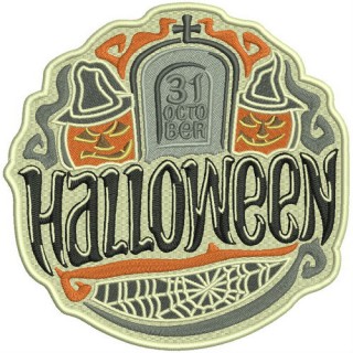 31th of October embroidery design - Embroidery Design