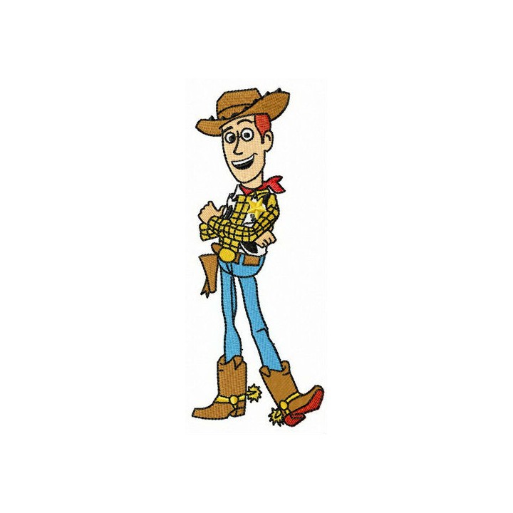 Brave Woody embroidery design - Embroidery Design