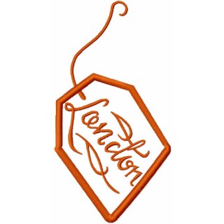 British sticker embroidery design - Embroidery Design