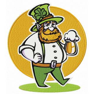 Leprechaun 2 embroidery design - Embroidery Design