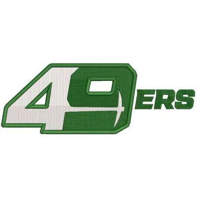 Embroidery design of the Charlotte 49ers secondary logo 2020, ideal for stitching on apparel and accessories.