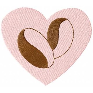 Love coffee embroidery design - Embroidery Design