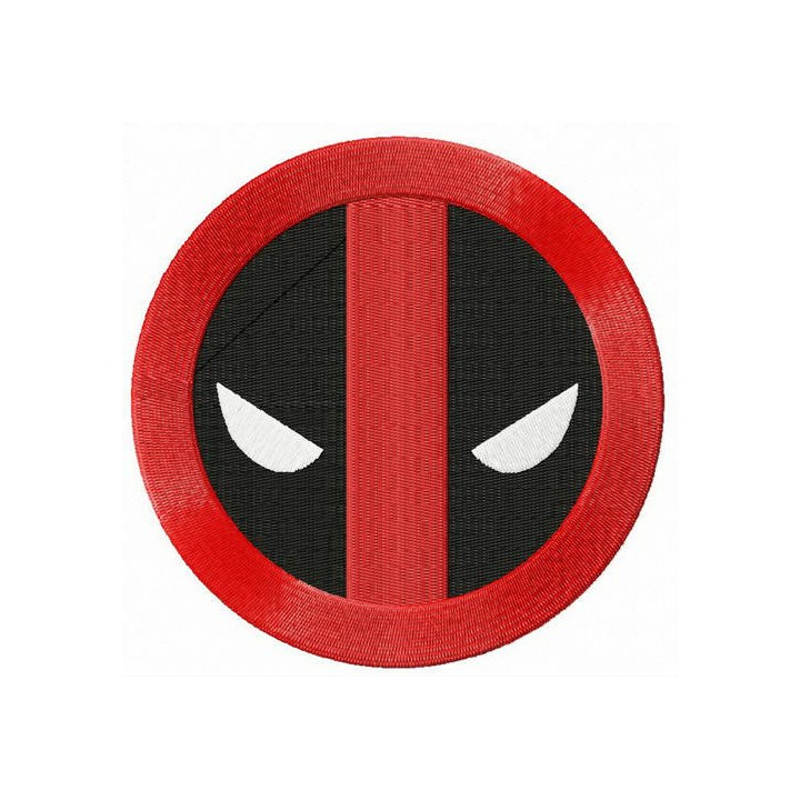 Deadpool road sign embroidery design - Embroidery Design